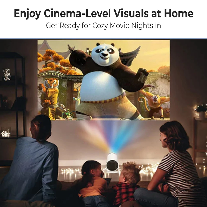 Vision Cast 4K™ - Portable Cinema Experience Anywhere Anytime!